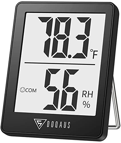 DOQAUS Digital Hygrometer Indoor Thermometer Humidity Meter...