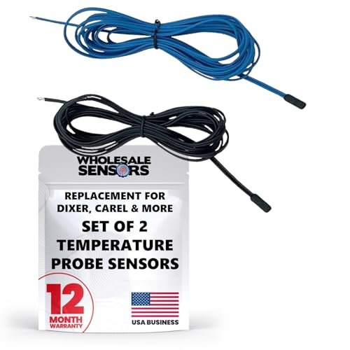 Set of 2 Replacement Temperature Probe Sensors for...