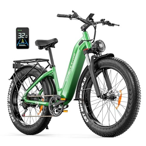 E·Bycco DAHON Electric Bike for Adults, Peak 1500W Fat-Tire
