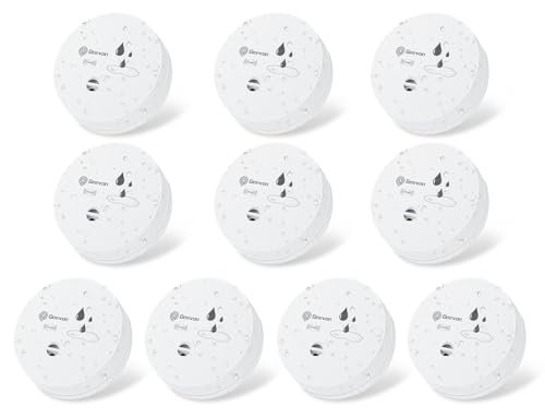 Geevon 2 Pack Water Leak Detectors, 100dB Alarms