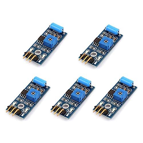 Hiletgo 5pcs SW-420 Vibration Sensor Module Vibration Switch