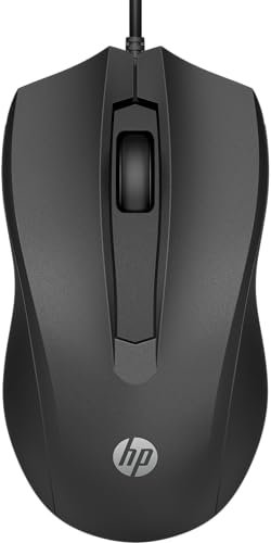 HP Wired Mouse 100 - Precise Optical 1600 DPI