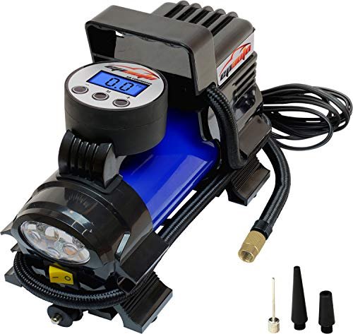 EPAuto 12V DC Portable Air Compressor Pump, Digital Tire...
