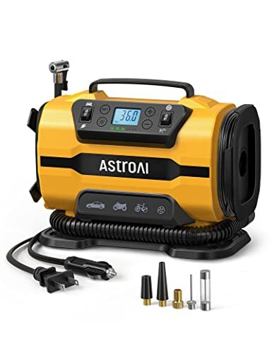 AstroAI Tire Inflator Portable Air Compressor Pump 150PSI.