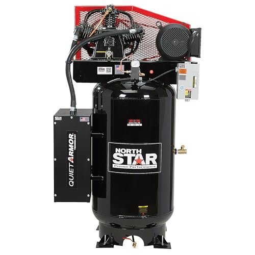 NorthStar Air Compressor with Quiet Armor, 7.5 HP,...