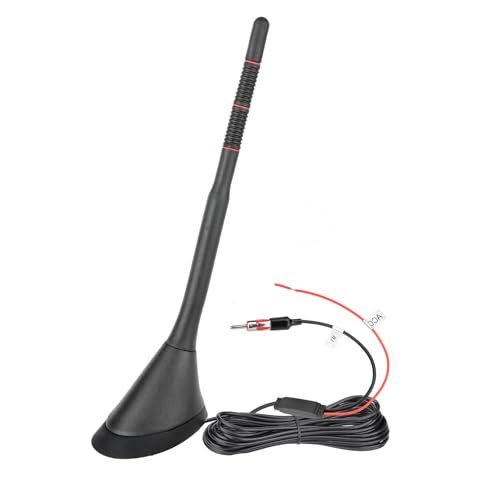 Eightwood Universal AM FM Car Radio Antenna, Roof Mount...