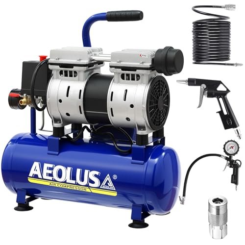 AEOLUS A Ultra Quiet Air Compressor, 65dB, Oil-Free.
