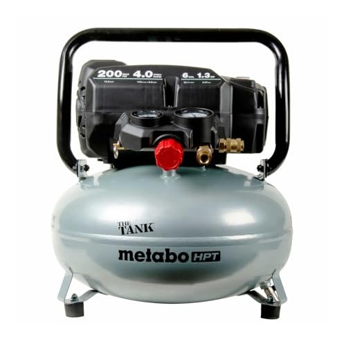 Metabo HPT Air Compressor, THE TANK, Portable 6-Gallon...