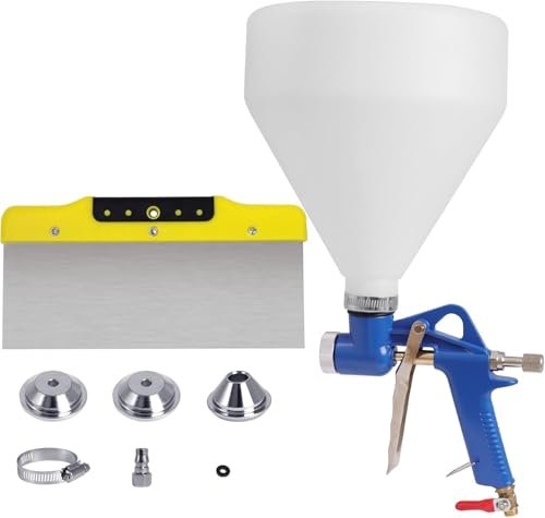 Drywall Texture Sprayer,Air Hopper Spray Gun 1.5 Gallon Kit