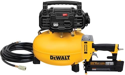DEWALT Pancake Air Compressor with 165 Max PSI Nailer Kit