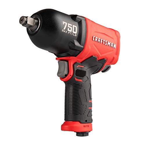 CRAFTSMAN 1/2-in 750 ft-lbs Air Impact Wrench, Composite...