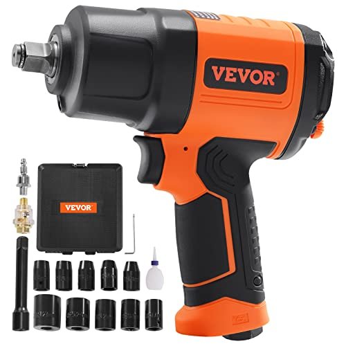 VEVOR 1/2-Inch Air Impact Wrench - High Torque
