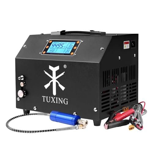 TUXING PCP Air Compressor 4500Psi, Auto-Stop High Pressure...
