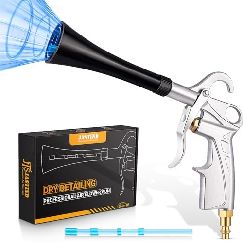 JASTIND Tornado Car Cleaning Gun, Powerful Dry Air Blower