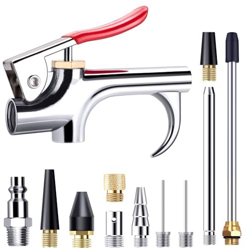 13 Pcs 2-Way Connection Air Nozzle Blow Gun Set