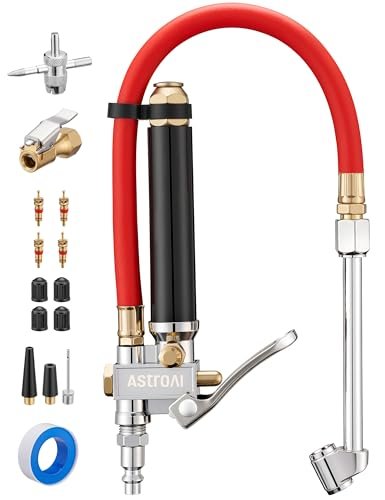 AstroAI T3 Heavy-Duty Tire Pressure Gauge with Inflator