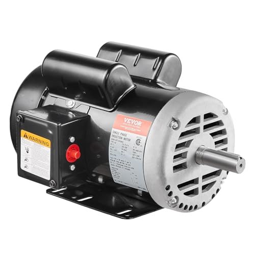 VEVOR 5HP Air Compressor Electric Motor, 230V, Single Phase