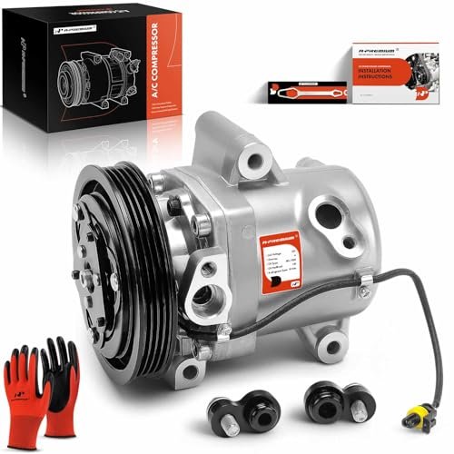 A-Premium Air Conditioner AC Compressor with Clutch for...