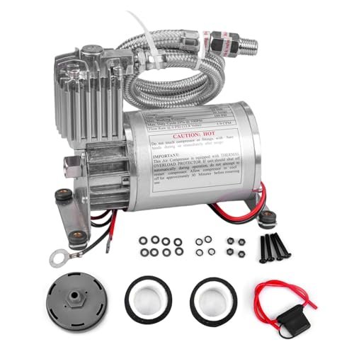 ZHSYMX Universal 150 PSI Horns Heavy Duty Onboard Compressor