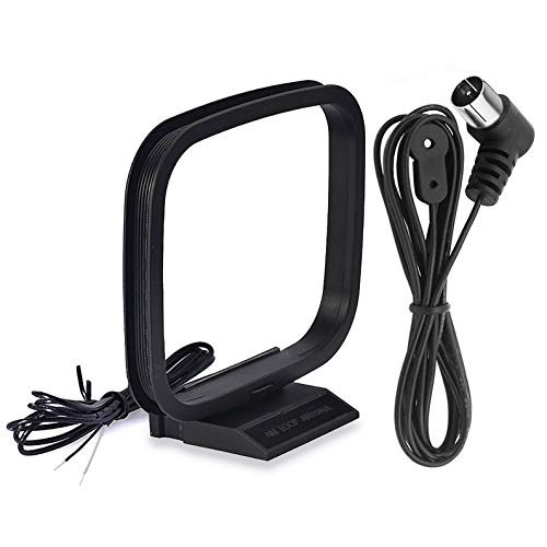 Bingfu 75 Ohm FM Antenna and AM Loop for Stereo