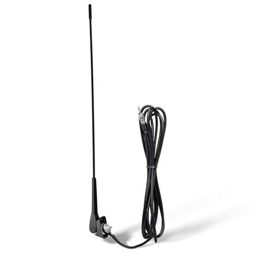 Eightwood Waterproof Marine Boat Radio Antenna 18 Inch.