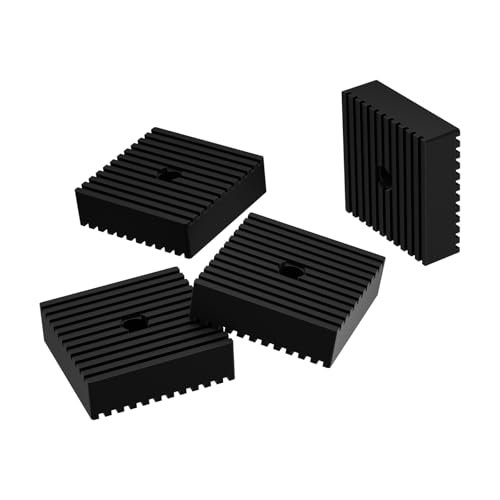 4 Pack Shock pad for air Compressor Solid Rubber