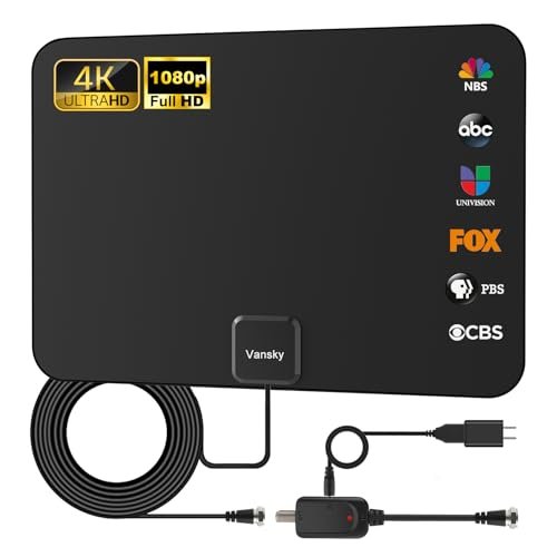 TV Antenna Indoor, Digital Amplified Indoor HDTV Local...