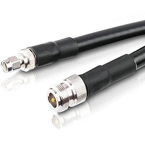 RAIGEN-400 N Type Female to RP-SMA Male LMR-400 Cable.