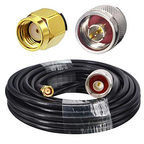 WiFi Antenna Extension Cable N Male to RP-SMA Male RG58.