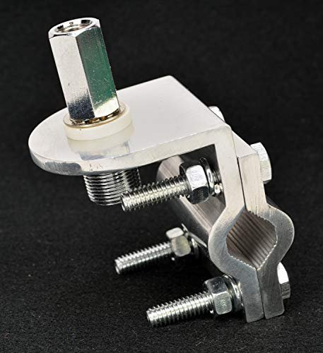 Workman Double Groove CB Radio Antenna Mount with SO239 Stud