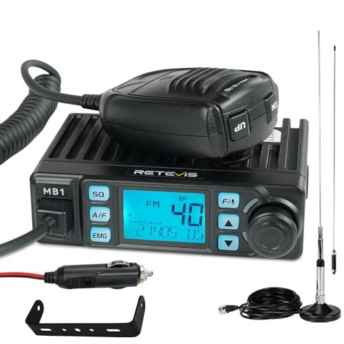 Retevis MB1 40 Channel CB Radio, Noise Cancelling Trucker...