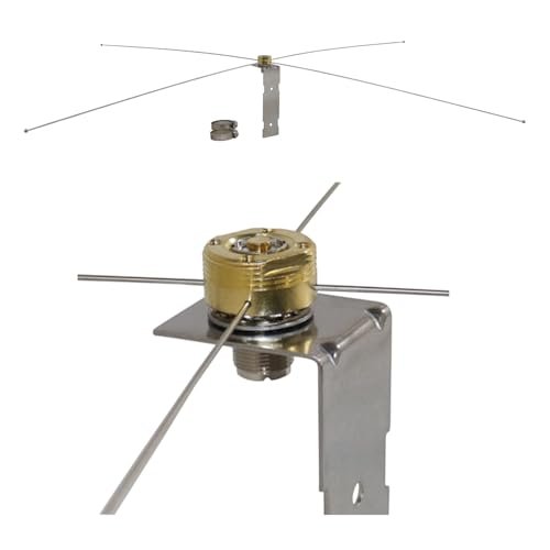 Tram 1465 NMO Mount to UHF-Female Connector Ground Plane...