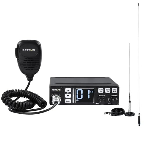 Retevis MB3 40-Channel AM/FM CB Radio Kit for Truckers.