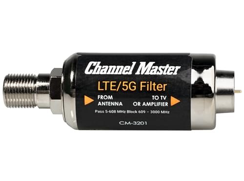 Channel Master LTE/5G Filter – Reduces Pixelation and...