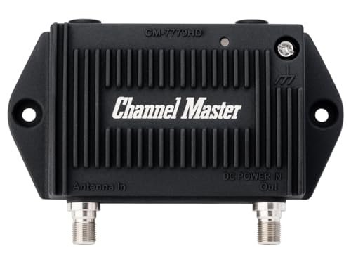 Channel Master TV Antenna PreAmp 1-1-Port TV Amplifier LTE...