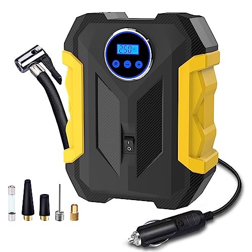 Digital Air Compressor for Car Auto Pump Portable Tire...