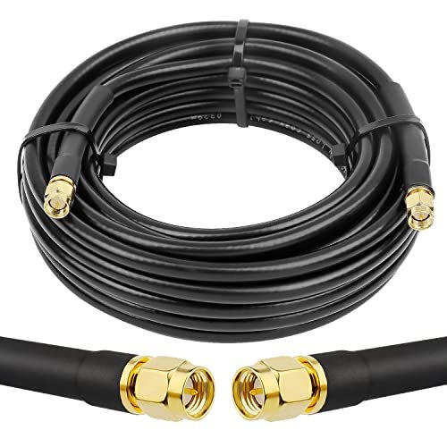 MOOKEERF KMR240 SMA Male to SMA Male Coaxial Cable