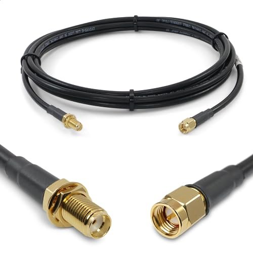 Proxicast 10 ft SMA Male to SMA Female Low-Loss Cable