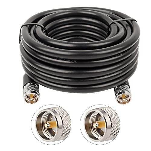 XRDS-RF KMR 400 UHF Coaxial Cable 25ft, PL-259 Connectors.