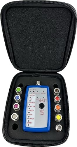 Stanz (TM) 8 Way Coax Coaxial Mapper, Toner, Tracker.