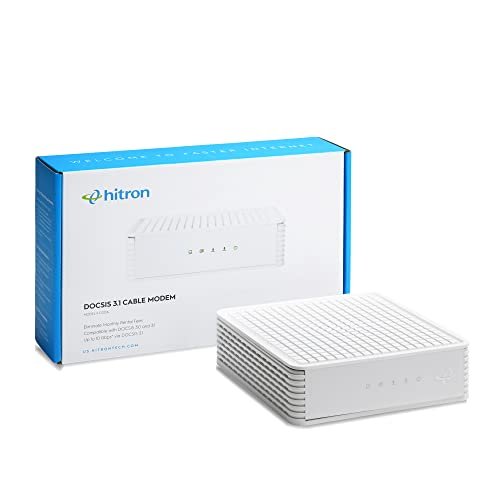 Hitron CODA DOCSIS 3.1 Cable Modem ONLY | Certified for