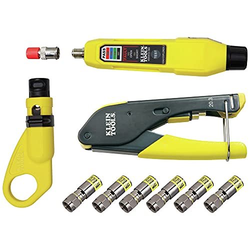 Klein Tools VDV002-818 Coax Install and Test Kit.