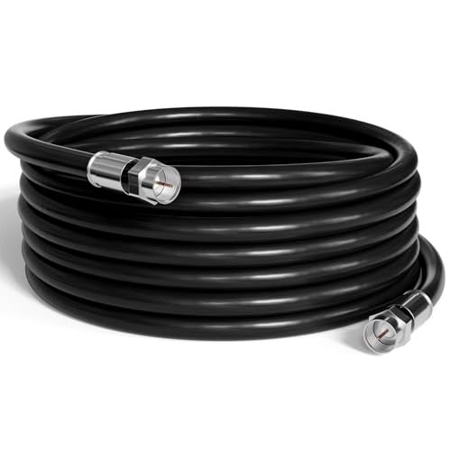 THE CIMPLE CO Coaxial Cable, 75 FT, RG6 Outdoor Rated.