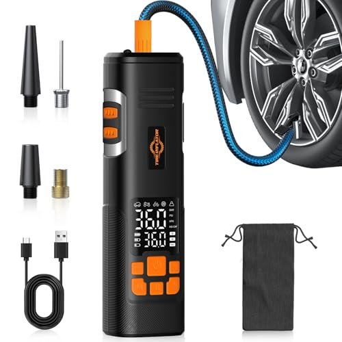 Tire Inflator Portable Air Compressor, 150PSI Air Pump for...