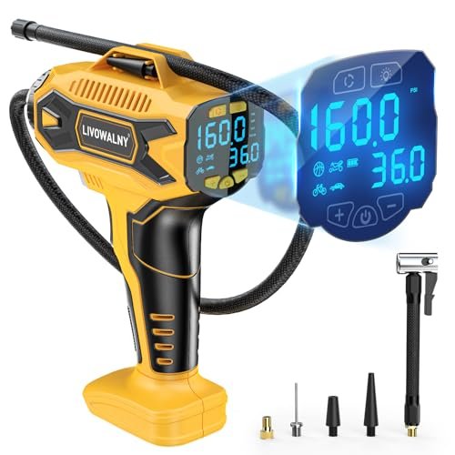 Tire Inflator Air Compressor Compatible with DeWalt 20V...