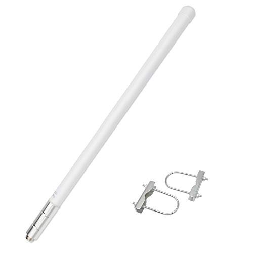UHF Fiberglass Mobile Radio Antenna, 400-470mhz GMRS Base...