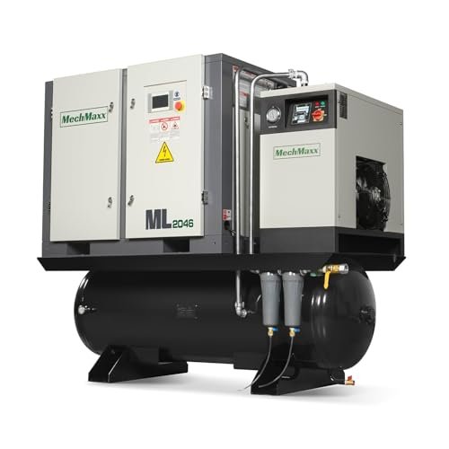 MechMaxx 20HP Combined Rotary Screw Air Compressor ML2046
