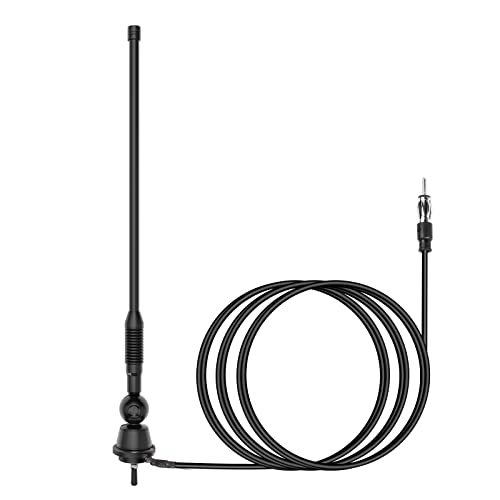 JSZAAHZ Waterproof Marine Antenna AM FM Golf Cart Flexible...