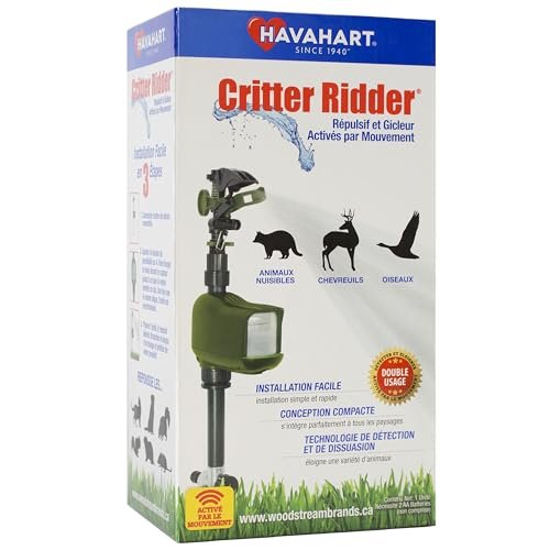 Havahart Critter Ridder Motion Activated Animal Repellent...