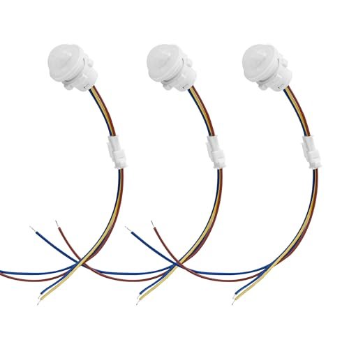 3 Packs Motion Sensor Light Switch, PIR Smart Detection for